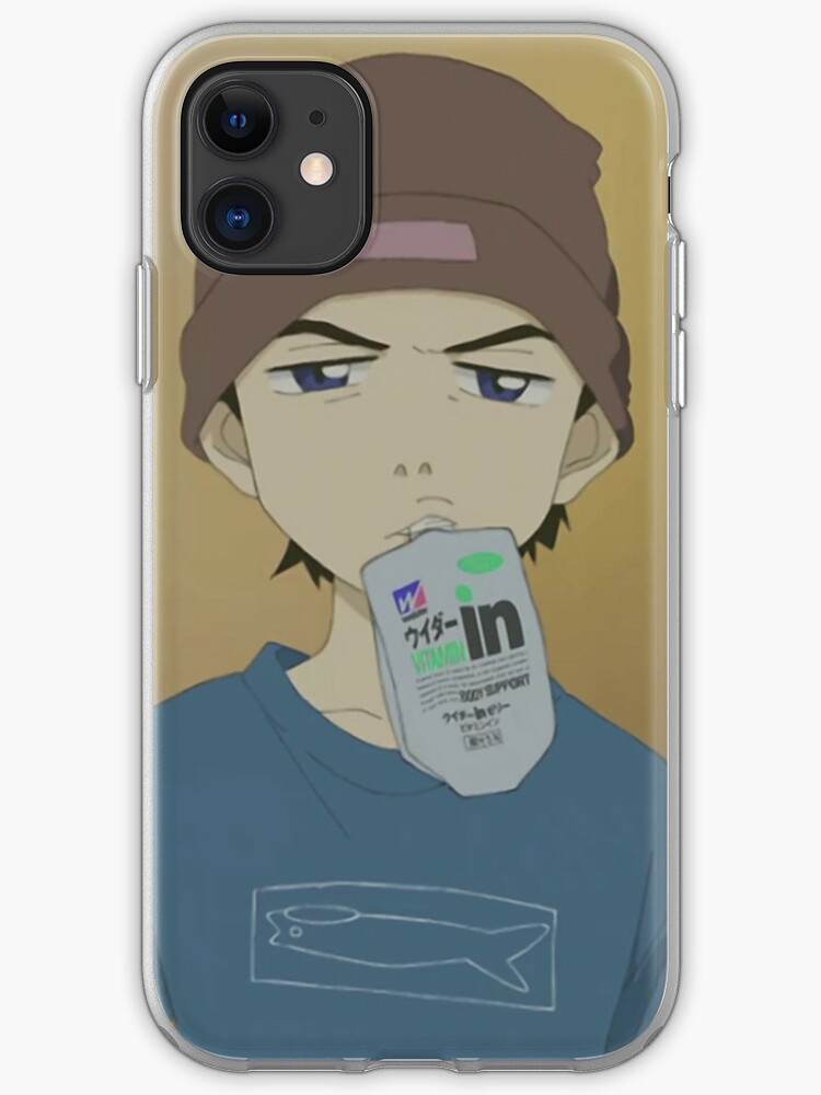 Anime Bucket Hat Aesthetic Iphone Case Cover By Papakrispy