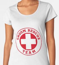 Groom Rescue Team V4 Women's Premium T-Shirt