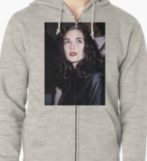 winona ryder - 1990s Zipped Hoodie