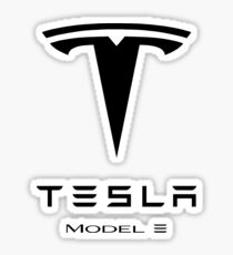 Tesla model 3 logo Sticker