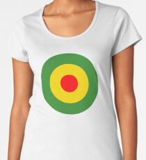 Jamaica Reggae Roundel Women's Premium T-Shirt