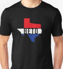 Beto Texas Red White Blue Patriotic T-Shirt For US Senate Senator Democrat Turn Texas Blue Democratic Party Unisex T-Shirt