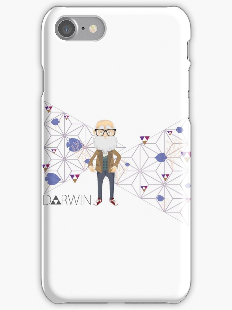 "Hipster Darwin" iPhone Cases & Skins by mushaboomJ Redbubble