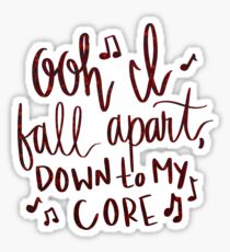 I fall apart Sticker