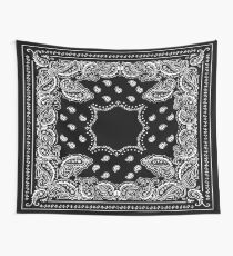 Black Bandana - 2 Wall Tapestry