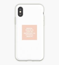 mental health iPhone Case