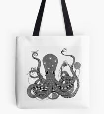 Kraken Thesads and Knitting Tote Bag