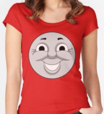 James (cheeky face) Women's Fitted Scoop T-Shirt