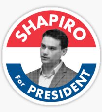 Ben Shapiro Campaign Logo Sticker