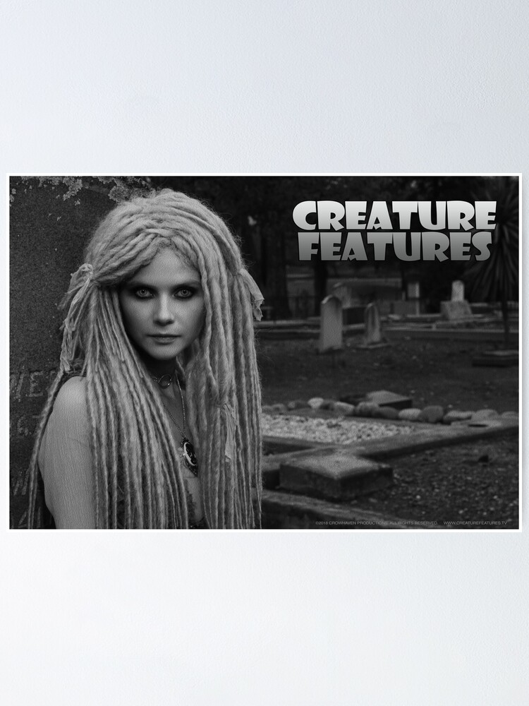 Alternate view of Tangella At The Graveyard Poster