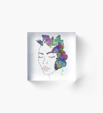 Madam Butterfly Acrylic Block