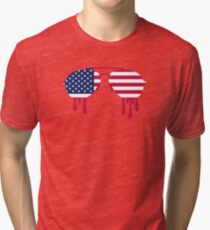 Sunglasses USA Tri-blend T-Shirt