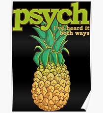 Ich habe es in beiden Richtungen gehört, Pineapple Style-Psycho-Version Poster