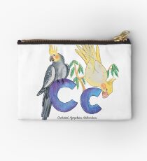 C is for Cockatiel! Studio Pouch
