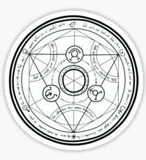 Fullmetal Alchemist Transmutationskreis Sticker