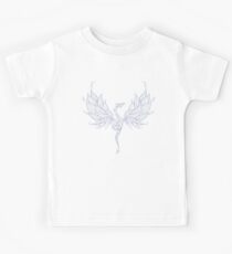 Patterned Flying Dragon Kids Tee