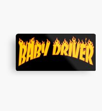 Baby Thrasher Metal Print