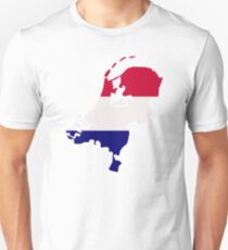 Netherlands map flag Unisex T-Shirt