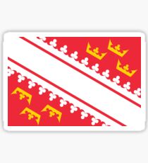 Flag of Alsace Sticker