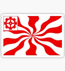 Flag of Mulhouse, Alsace Sticker