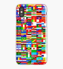 FLAGS OF THE WORLD iPhone X Case