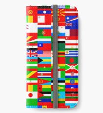 Vinilo o funda para iPhone BANDERAS DEL MUNDO