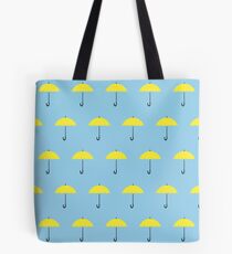 HIMYM Yellow Umbrella Tote Bag
