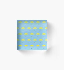 HIMYM Yellow Umbrella Acrylic Block