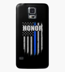 DÜNNE BLAUE LINIE HONOR Hülle & Skin für Samsung Galaxy