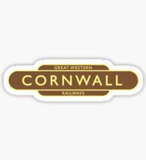 Cornish Railway Sticker