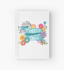Ziemlich ungerade Blumen Banner Notizbuch
