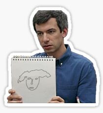nathan for you sign Sticker