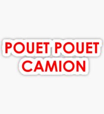 POUET POUET CAMION Sticker