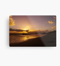 Sun Down of the New Year Metal Print