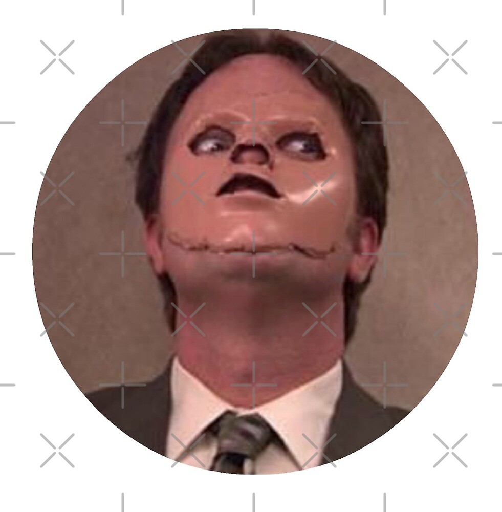 "dwight or CPR dummy" by kennaplate Redbubble