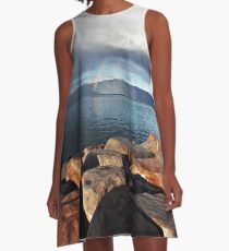 Distant Rainbow A-Line Dress