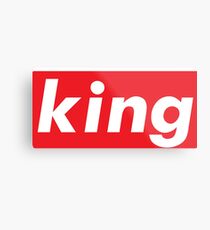 King Metal Print