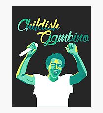Lámina fotográfica Gambino infantil