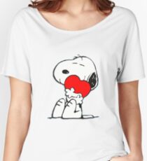 Snoopy! Women's Relaxed Fit T-Shirt