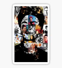 Kahlo Collage Sticker