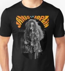 Janis Joplin - Portrait Unisex T-Shirt