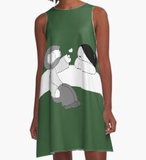 Stripe Catana & John A-Line Dress