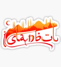 Istanbul Skyline Sticker