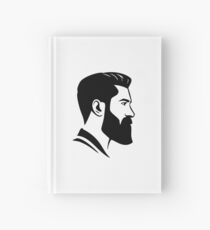 Bearded Man Hardcover Journal