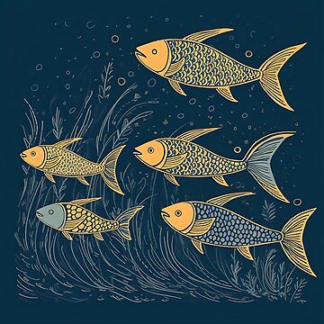 Fish Poster for Sale by zenartdesigns