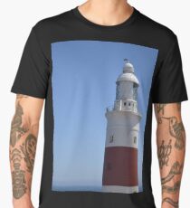Light house against blue sky Men's Premium T-Shirt