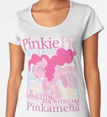 The Many Words of Pinkie Pie Women's Premium T-Shirt