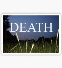 death death death!!!!!! Sticker