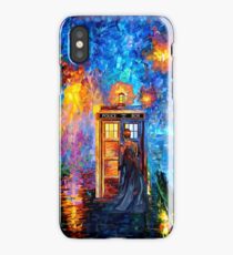Mysterious Man at beautiful Rainbow Place iPhone Case/Skin