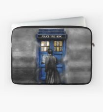 Mysterious man in the mist Laptop Sleeve